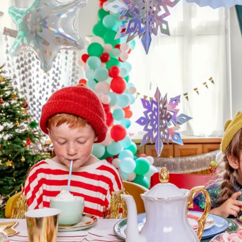 Snefnug Folie Ballon Holografisk 