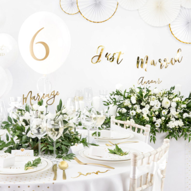 Thank You Gaveske Guld / Hvid 