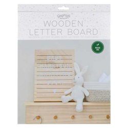 Tilpasbar Tavle med Bogstaver BABY