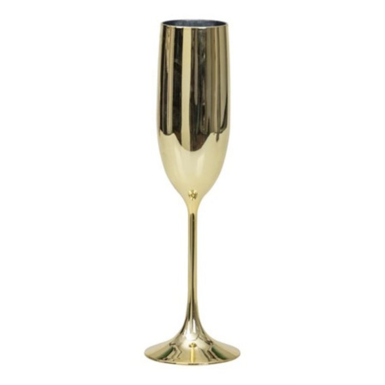 Champagneglas Guld 