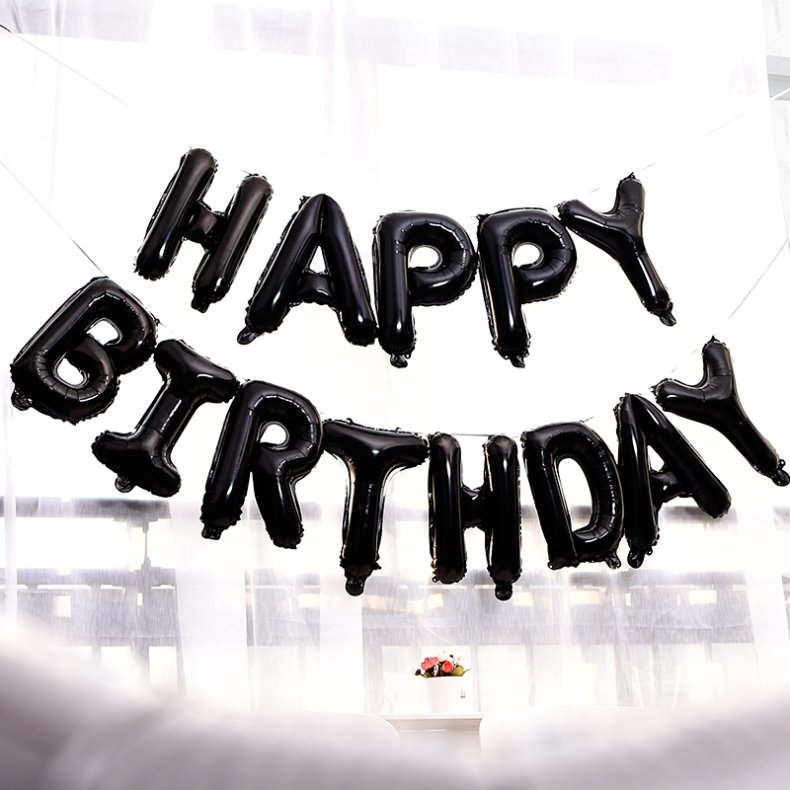 Happy Birthday Folieballoner