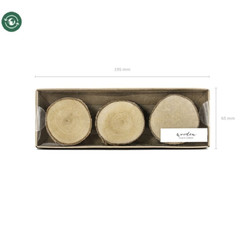 Mini Trstykker / Bordkort 6 stk. 