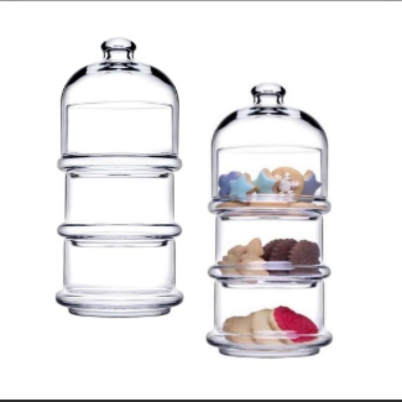Pasabahce Villa Patisserie Chokolade / Slik Glas-All-in-one Serveringsglas med Lg -Stor