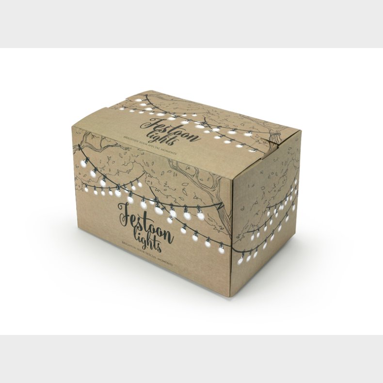 Party Lyskde LED Varm Hvid 5 m 